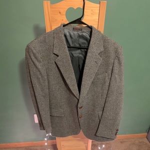 Grey checkered Suit Jacket